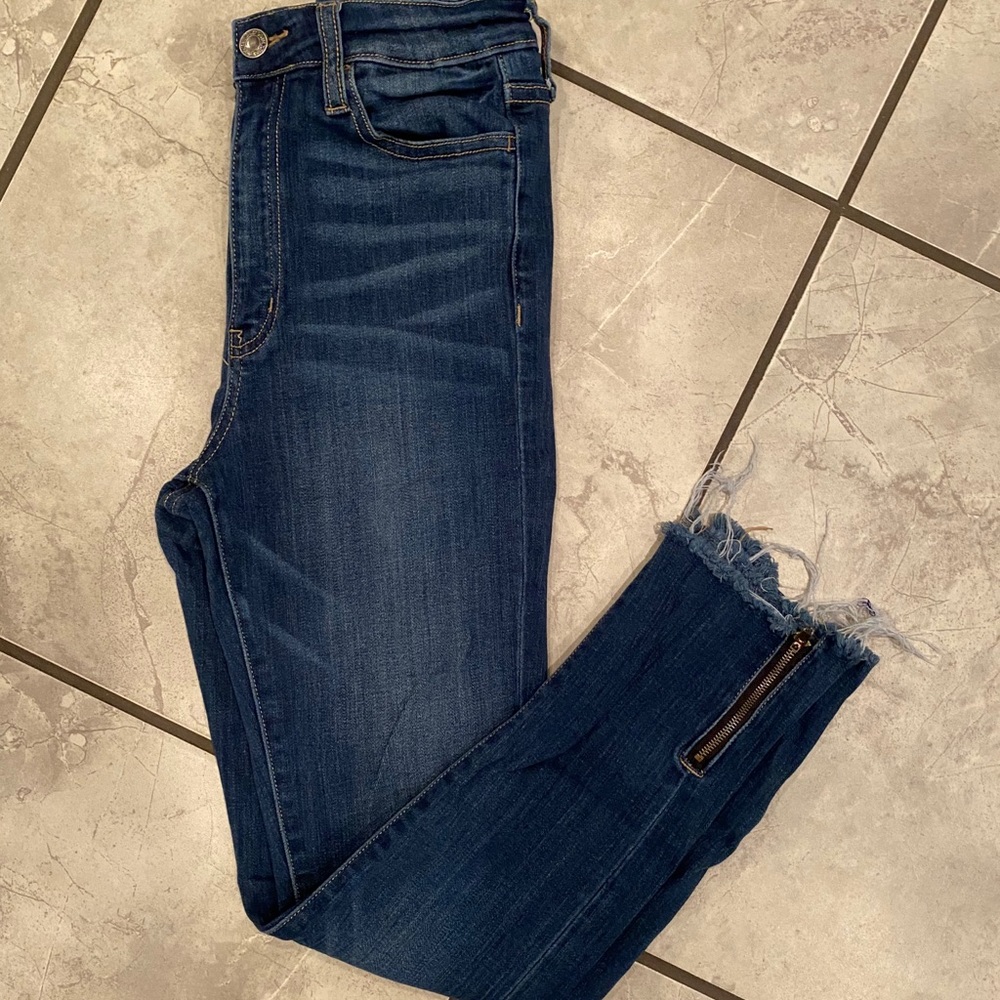 Vervet ankle skinny jeans